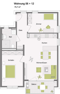BETREUTES WOHNEN in NECKARGERACH - Wohnung