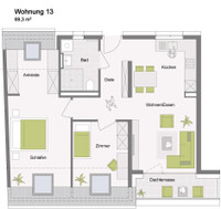 BETREUTES WOHNEN in NECKARGERACH - Wohnung