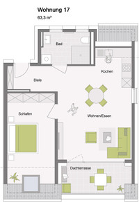 BETREUTES WOHNEN in NECKARGERACH - Wohnung