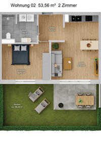 FREIRAUM - Wohnung