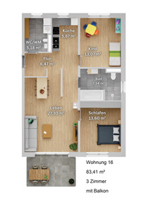 FREIRAUM - Wohnung
