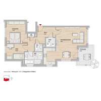 Mainz-Kostheim, Am Sauerstoffwerk 1+3 - Wohnung