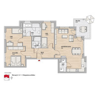 Mainz-Kostheim, Am Sauerstoffwerk 1+3 - Wohnung