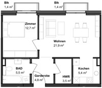 Kulkwitzer Straße 7 - Wohnung