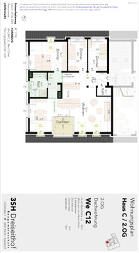 Baugemeinschaft Dreiseithof - Wohnung