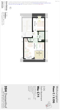 Baugemeinschaft Dreiseithof - Wohnung