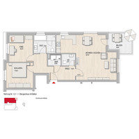 Hochheim, Massenheimer Landstraße 6, 14a,14b,14c - Wohnung