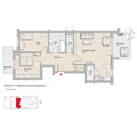 Hochheim, Massenheimer Landstraße 6, 14a,14b,14c - Wohnung