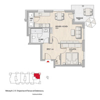 Hochheim, Massenheimer Landstraße 6, 14a,14b,14c - Wohnung