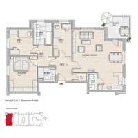 Hochheim, Massenheimer Landstraße 6, 14a,14b,14c - Wohnung