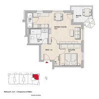 Hochheim, Massenheimer Landstraße 6, 14a,14b,14c - Wohnung
