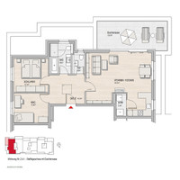 Hochheim, Massenheimer Landstraße 6, 14a,14b,14c - Wohnung