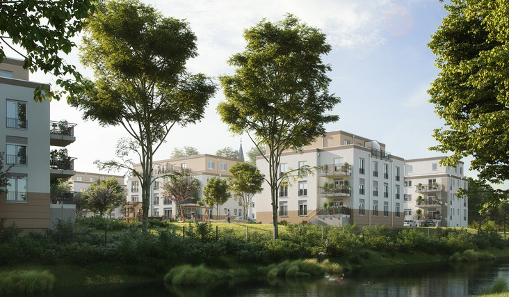 Quartier am alten Schlosspark - 72 new build condominiums