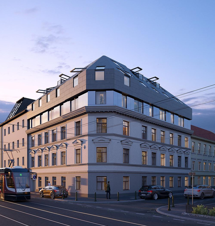 Mayssengasse 22 - Sanierung und Neubau von 23 Eigentumswohnungen