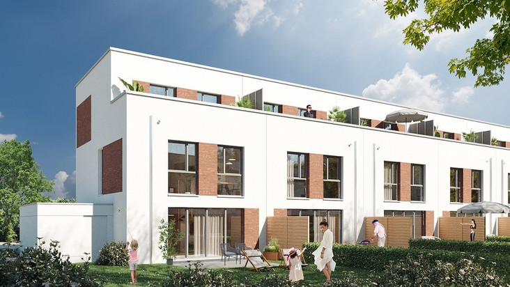 Am Auenpark - Einfamilienhäuser - Neubau von Reihenhäusern, Einfamilienhäusern und Doppelhaushälften