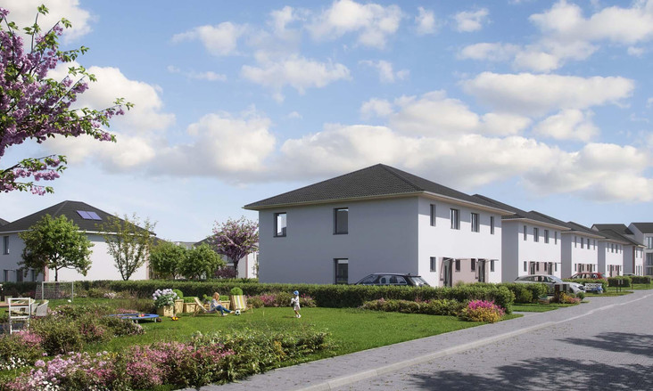 Ahrensfelder Obstwiesen - 231 new build condominiums and terraced, semi-detached and detached houses