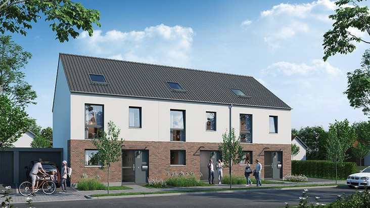 Am Glessener Feld - VISTA Häuser - Neubau von 12 Doppelhaushälften und 35 Reihenhäusern