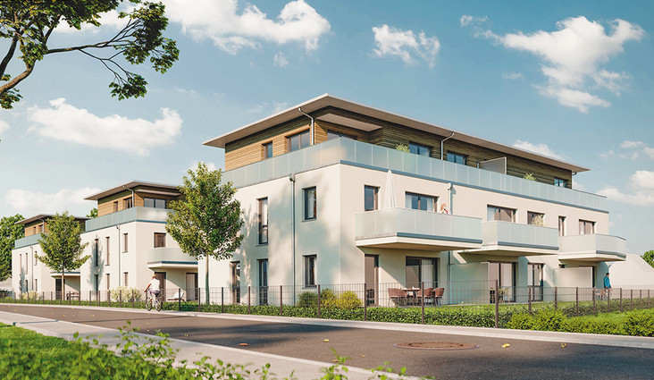 Max-Friesenegger-Straße - Neubau von 24 Eigentumswohnungen - Augsburg
