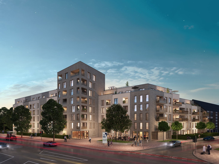 Goldeck Nr. 1 - New build condominiums and house-in-house maisonettes