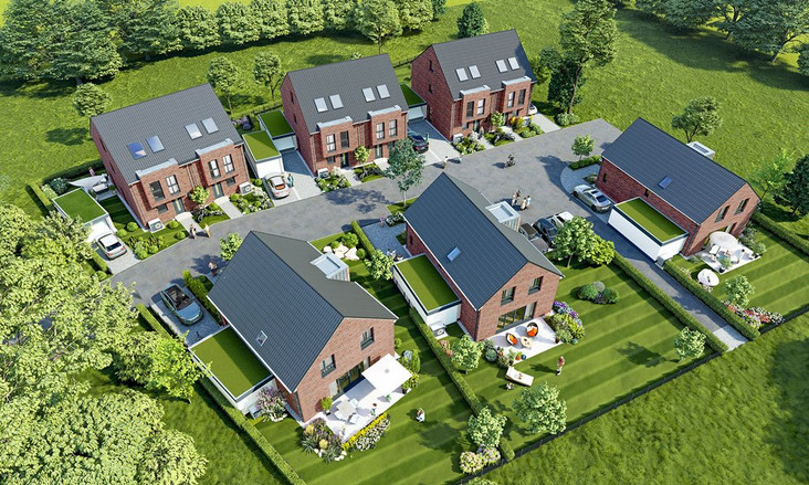 Wohnen am Gilleshof - Neubau von 6 Doppelhaushälften Wohnen am Gilleshof - Neubau von 6 Doppelhaushälften