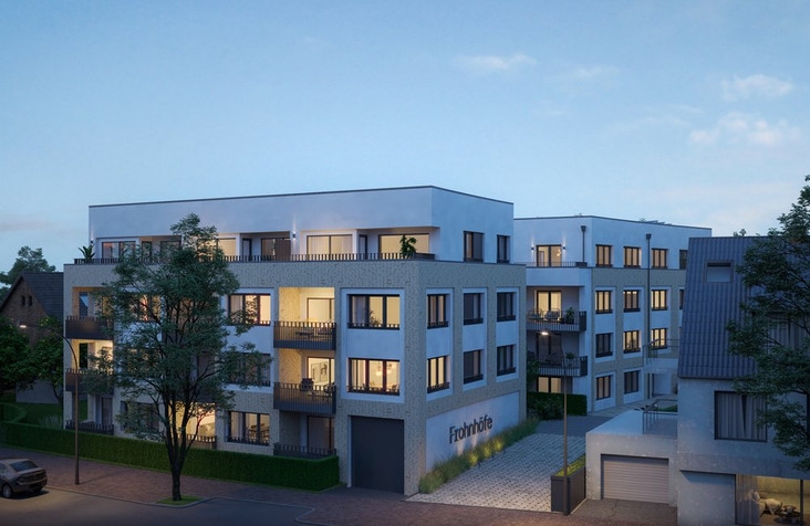 Frohnhöfe - Neubau von 21 Eigentumswohnungen