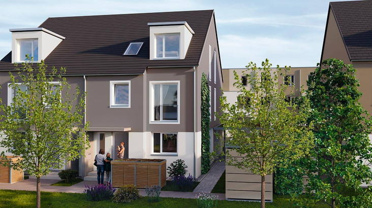 Rieter Bogen - Doppelhaushälften - 4 new build semi-detached houses