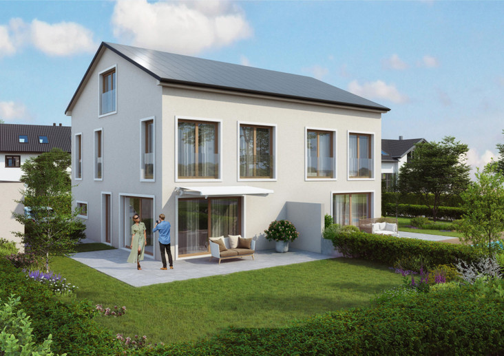 Wörlveitstraße 4 - Neubau von 2 Doppelhaushälften - Gauting