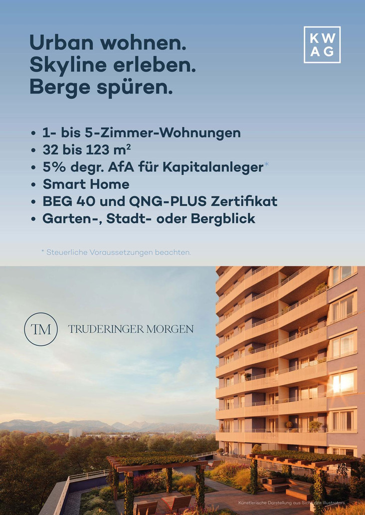 Truderinger Morgen - Neubau von 239 Eigentumswohnungen