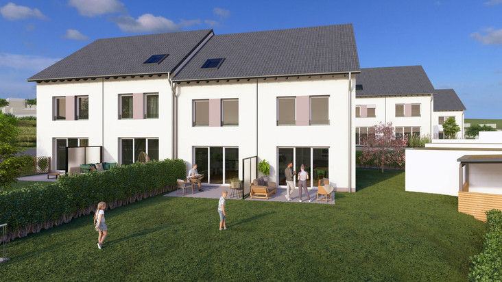 Grubenstraße - Neubau von 12 Reihenhäusern