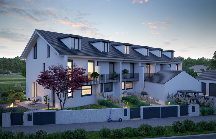 SUD ACHTZEHN - Neubau von 6 Reihenhäusern