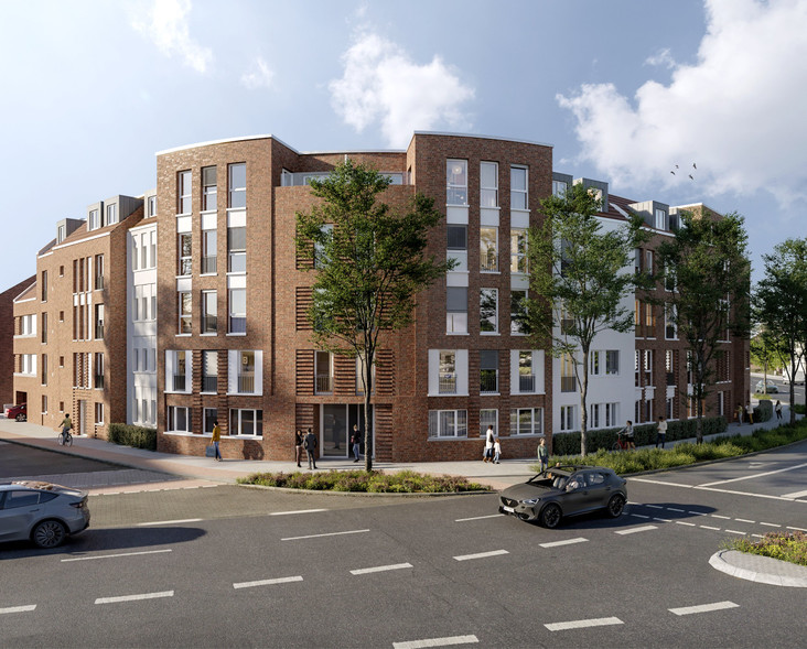 MONSHOF - Neubau von 48 Eigentumswohnungen und einer Gewerbeeinheit