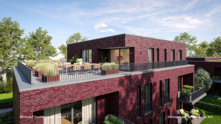 Kaiserhöfe Krefeld Stadtwald - Neubau von 9 Eigentumswohnungen