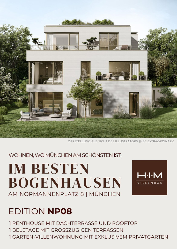 Wohnen in Bogenhausen am Normannenplatz - EDITION NP08 - 3 new build condominiums