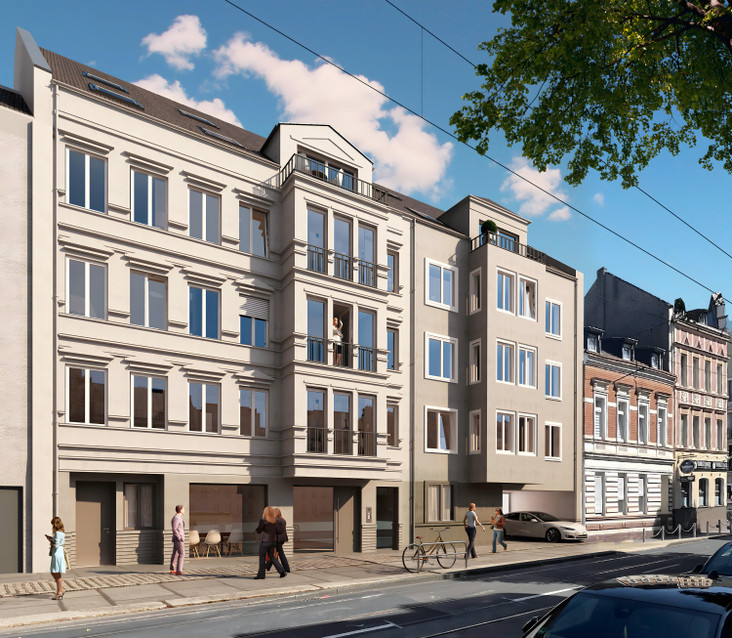 GU 151 - Neue Mitte Eller - Neubau von 25 Eigentumswohnungen und 7 Maisonettewohnungen