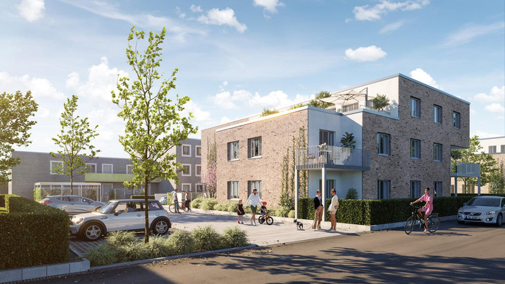 Wohnen in Vielfalt - Neubau von 11 Eigentumswohnungen