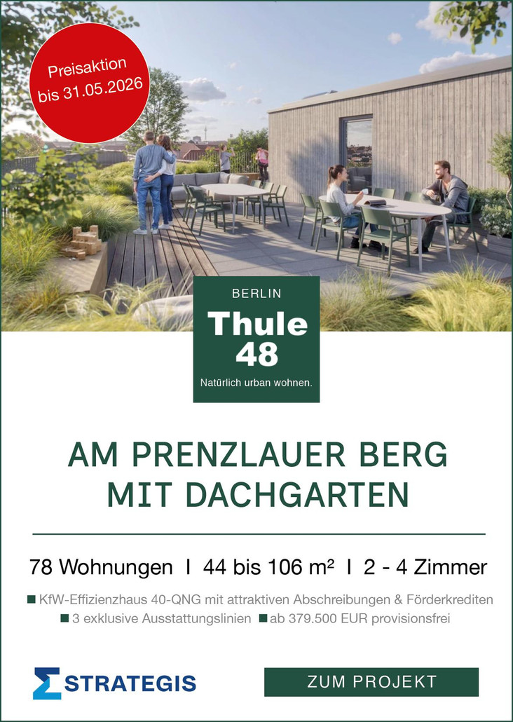 Thule 48 - 21 new build condominiums - Berlin