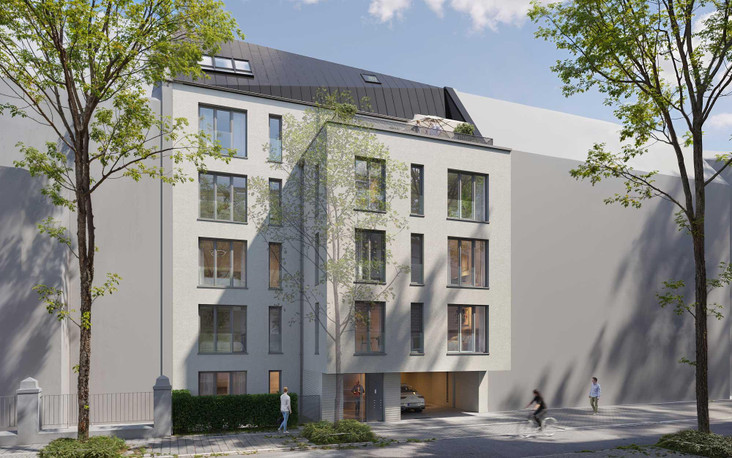S54 Köln-Lindenthal - 7 new build condominiums and 3 townhouses