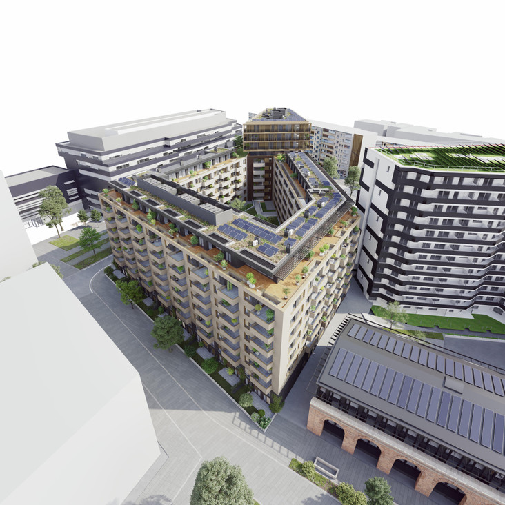 Josef-Deutsch-Straße 3-5 - Neubau von 164 Eigentumswohnungen
