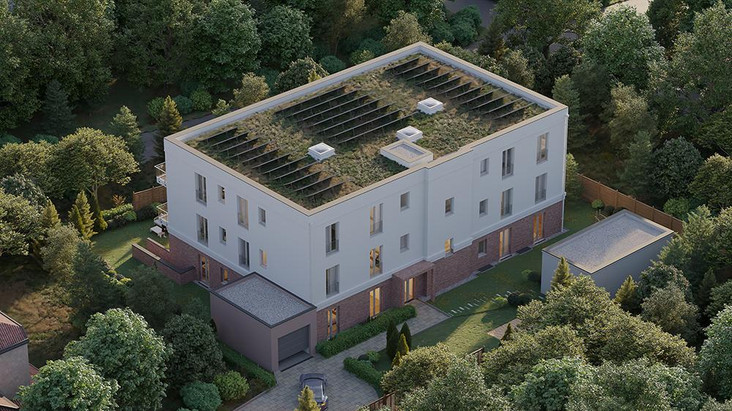 Rennbahnallee 103 - Neubau von 12 Eigentumswohnungen