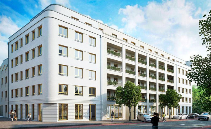 Dieskaustraße 27 - Neubau von 34 Eigentumswohnungen und 3 Gewerbeeinheiten