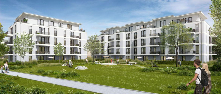 Grüner Winkel - Neubau von 54 Eigentumswohnungen