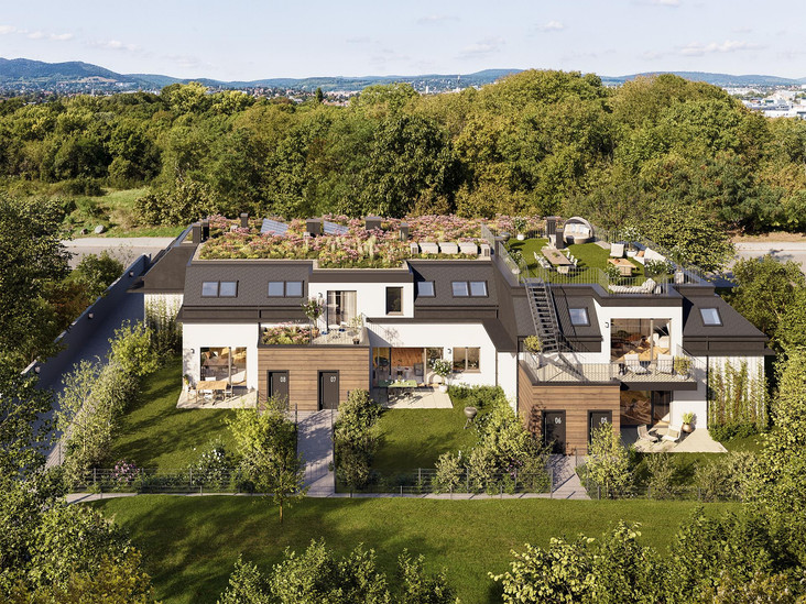 Kellerberggasse 69A - Neubau von 6 Reihenhäusern und 2 Eigentumswohnungen