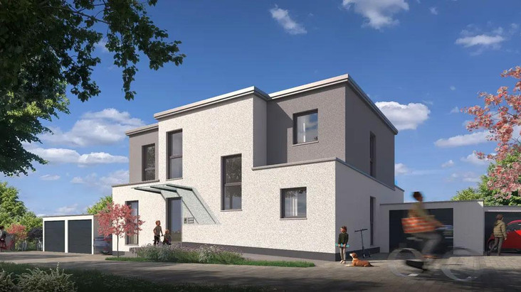 Am Stammensberg - Neubau von 5 Einfamilienreihenhäusern und 6 Eigentumswohnungen