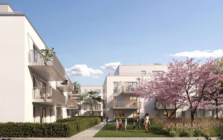 Fuchsgärten - Neubau von 105 Eigentumswohnungen und 13 Stadthäusern
