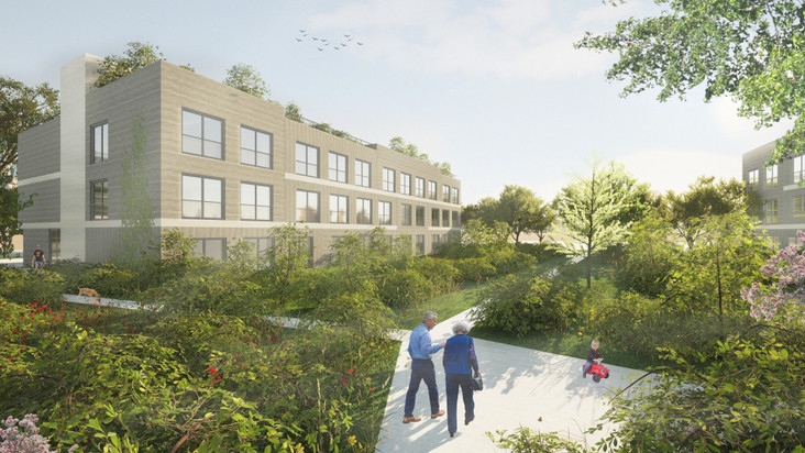 Lerchsfeld - Neubau von 30 Häusern