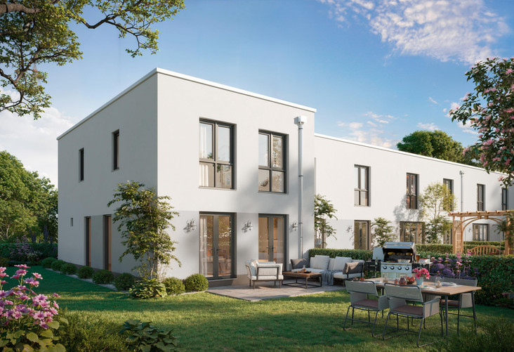 Hedemann Straße - 5 new build terraced houses