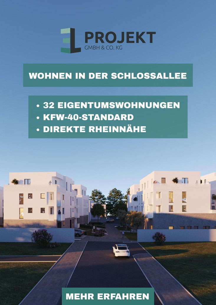 Schlossallee - Neubau von 32 Eigentumswohnungen