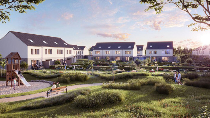 Hoher Weg - Neubau von 42 Reihenhäusern