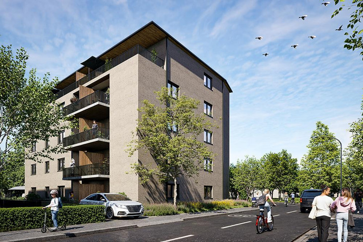 THE44 - Neubau von 14 Eigentumswohnungen - Kiel