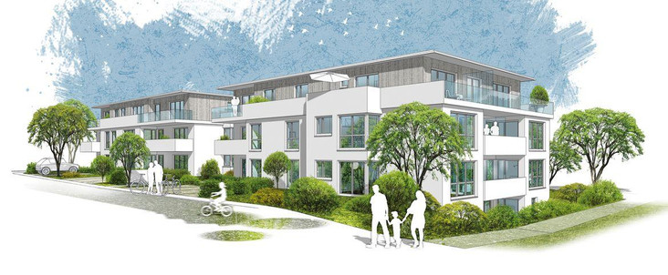 Marie-Curie-Straße, Untereisesheim - 23 new build condominiums - Heilbronn